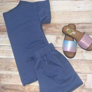 NEW Quarantine and Chill Set Blue